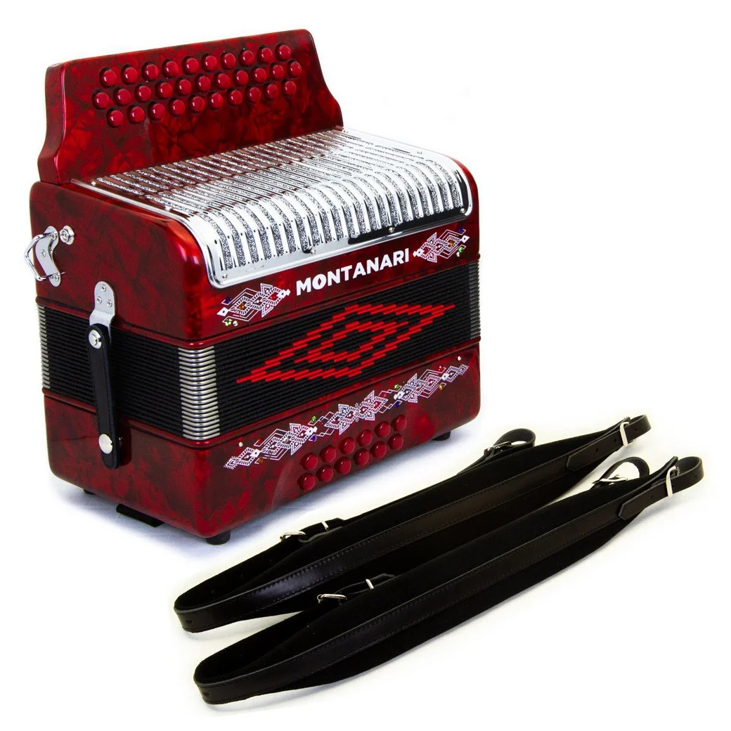 Montanari 3112G Accordion No Switch GCF Includes Cantabella Straps - Image 4