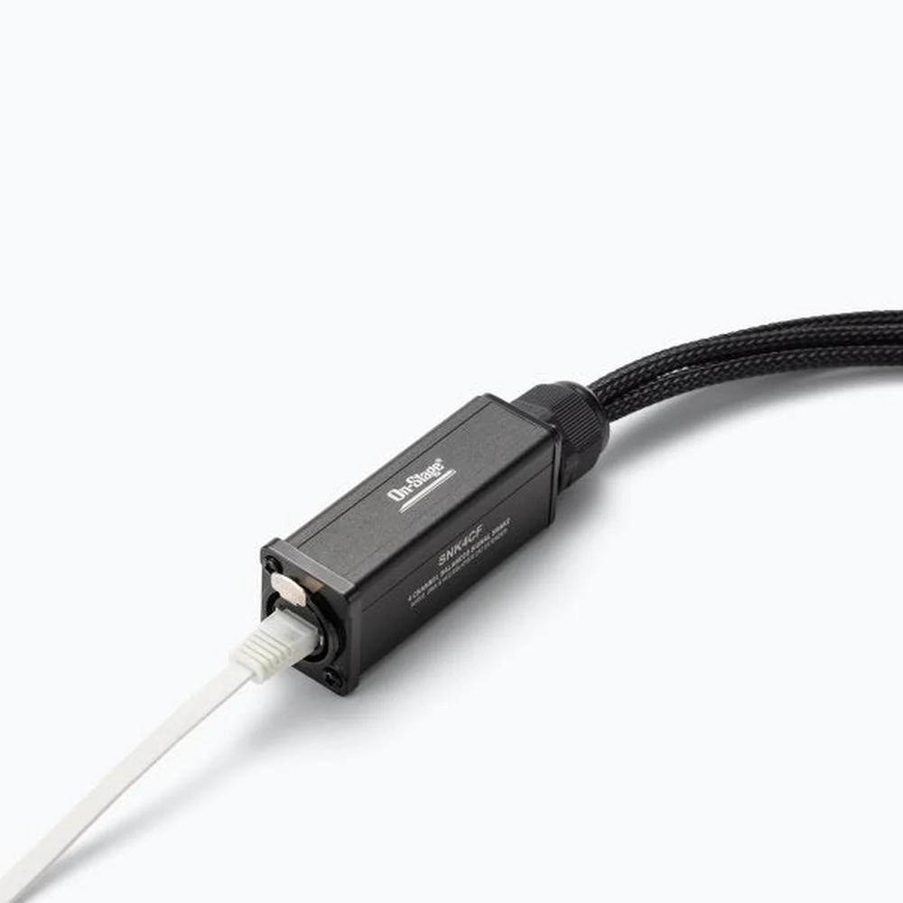 On Stage On-Stage SNK4CF Production-Grade Ethernet to 4 x XLR Snake Cable (Female) - Image 4