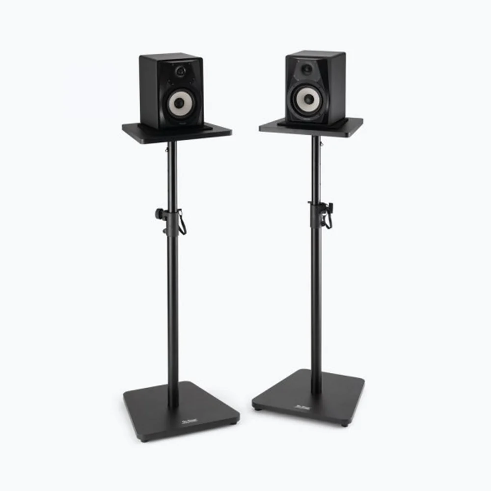On Stage SMS7500B Wood Studio Monitor Stand, Pair - Image 9