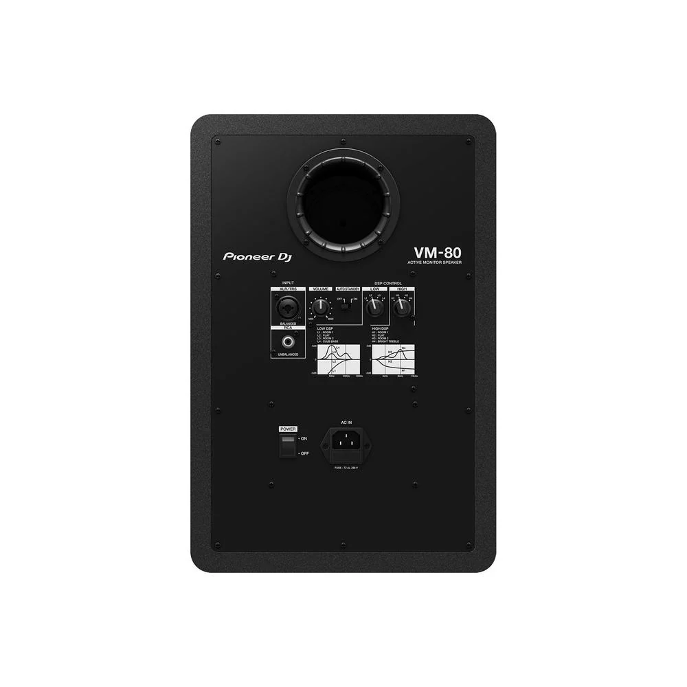 Pioneer VM-80 8in Active Monitor Speaker - Image 3
