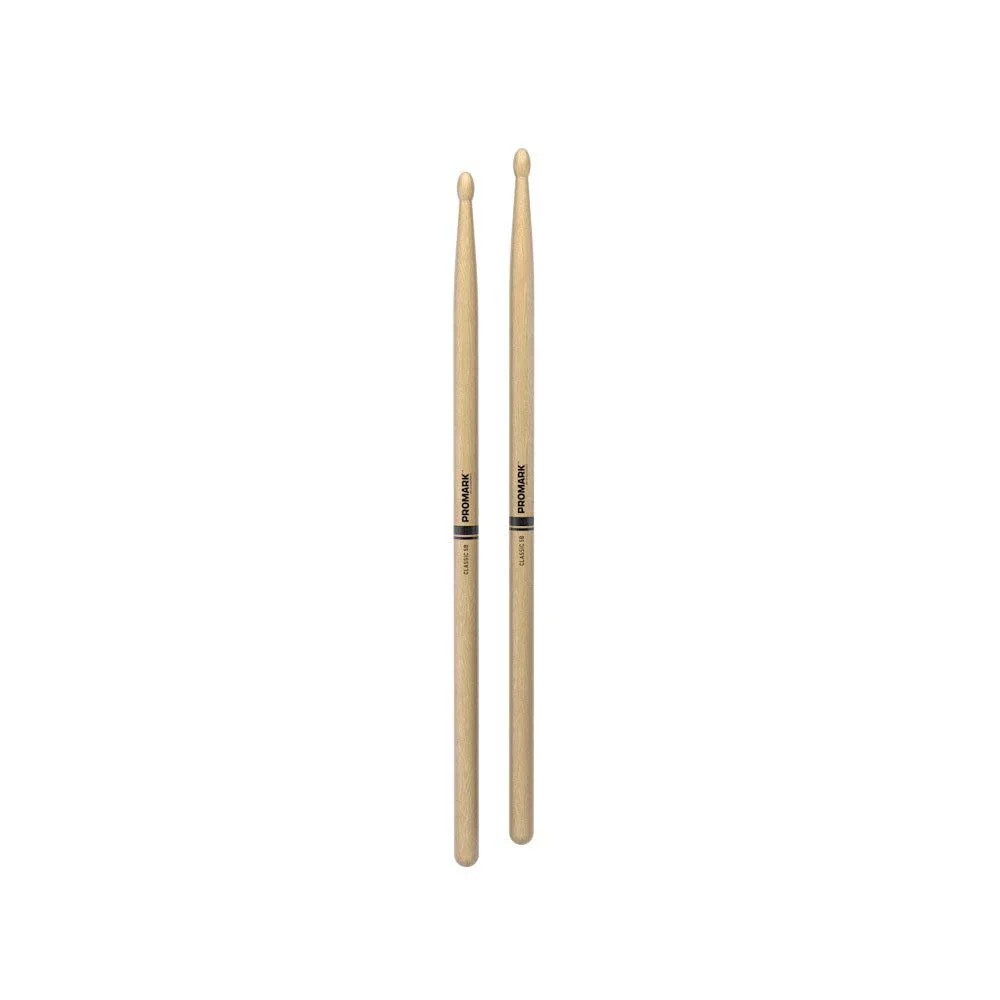 Promark TX5BW American Hickory Wood Tip Drumsticks - Image 4