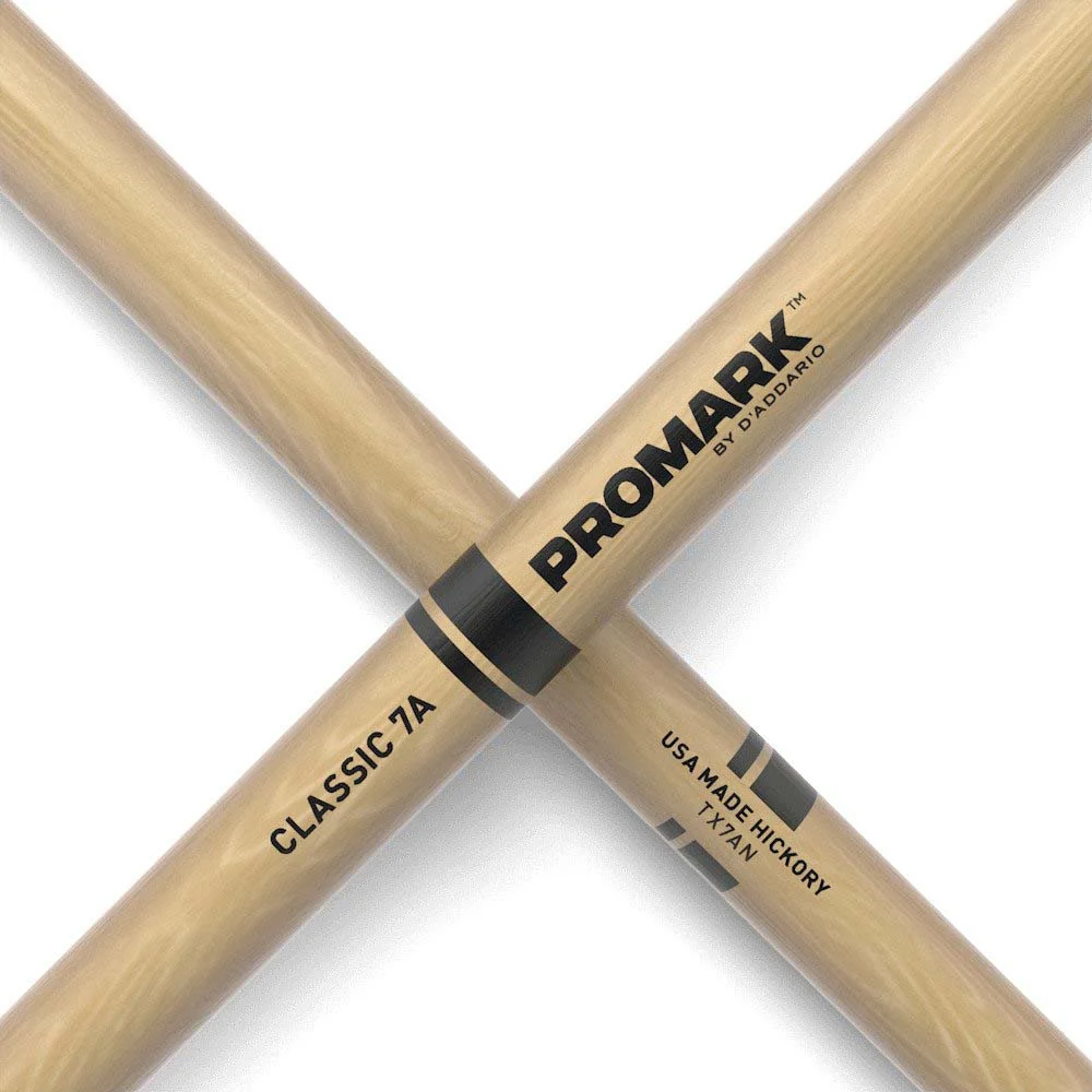 ProMark TX7AN Hickory 7A Nylon Tip Drumstick - Image 5