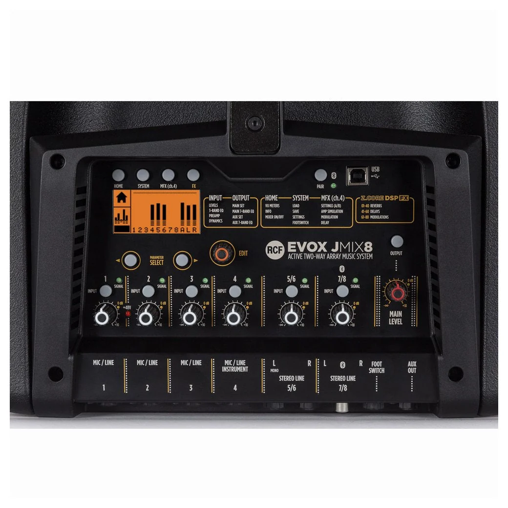 RCF EVOX JMIX8 Active Two-Way Array Music System - Image 9