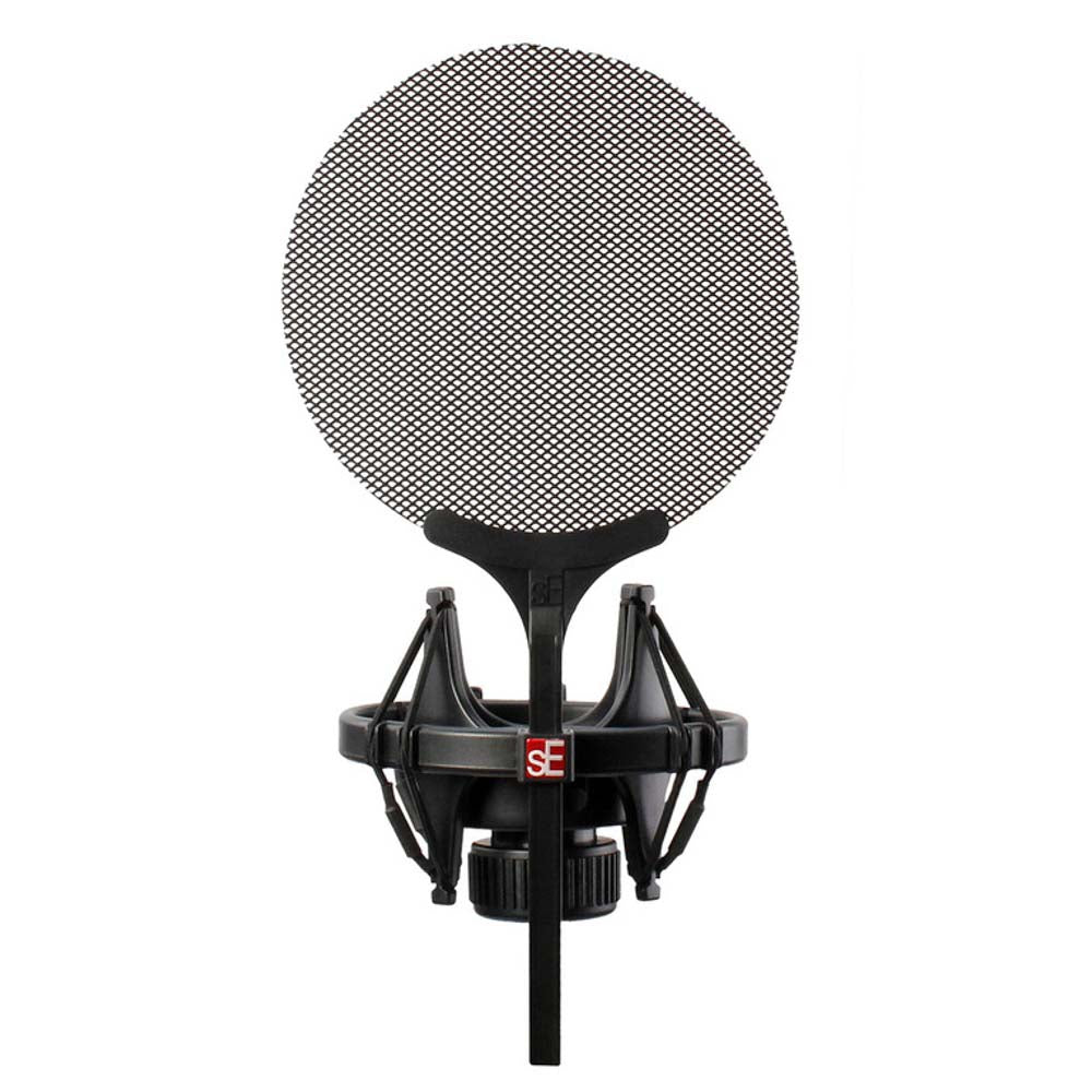 sE Electronics Isolation Pack Shock Mount With Adjustable Pop Filter for X1 Series and SE2200