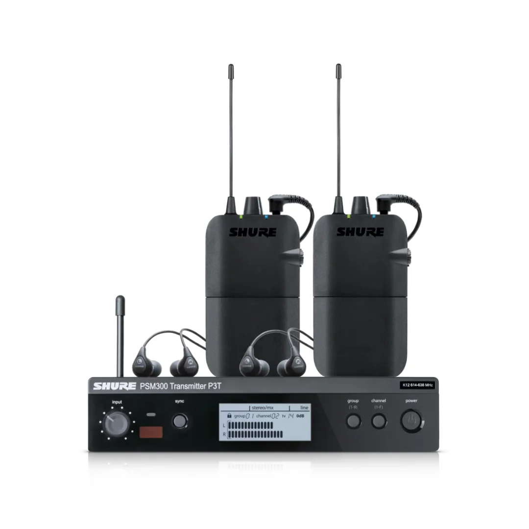Shure P3TR112TW-G20 PSM300 Wireless Twin pack