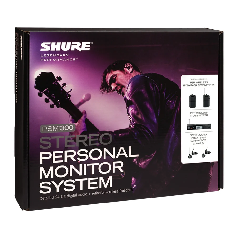 Shure P3TR112TW-G20 PSM300 Wireless Twin pack - Image 4