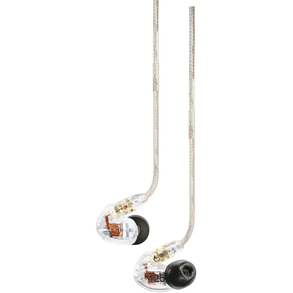Shure SE425 Sound Isolating In-Ear Stereo Headphones (Clear) - Image 2