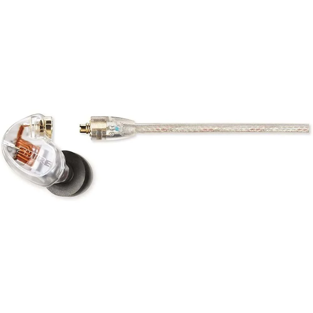 Shure SE425 Sound Isolating In-Ear Stereo Headphones (Clear) - Image 3