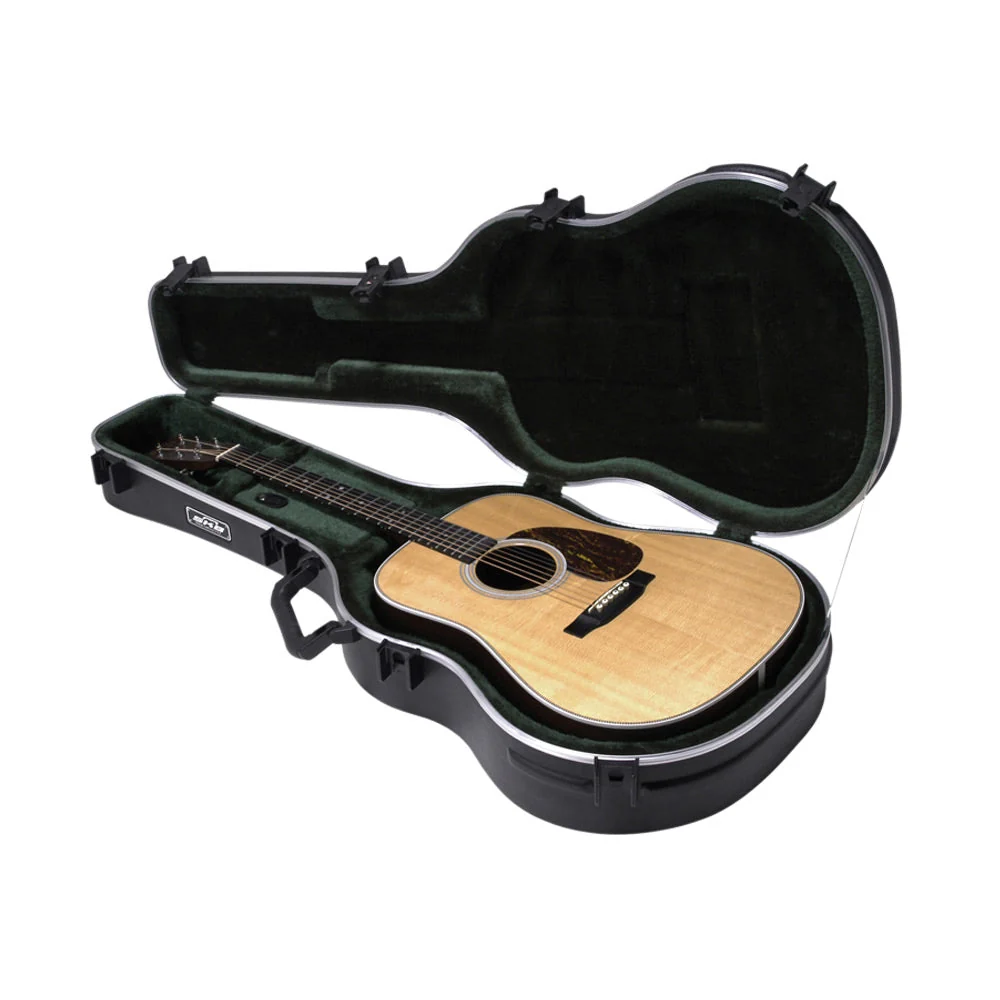 SKB Acoustic Dreadnought Deluxe Guitar Case - TSA Locks - Image 4