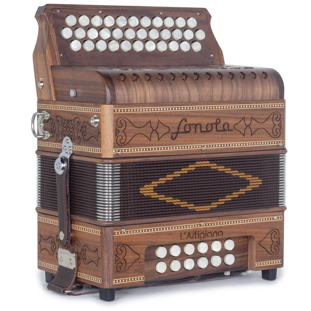 Sonola L'Artigiana Accordion No Switch FBE Wood with Brown Grill - Image 4