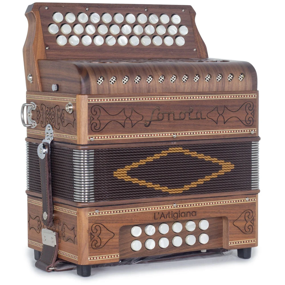 Sonola L'Artigiana Accordion No Switch FBE Wood with White Grill - Image 4
