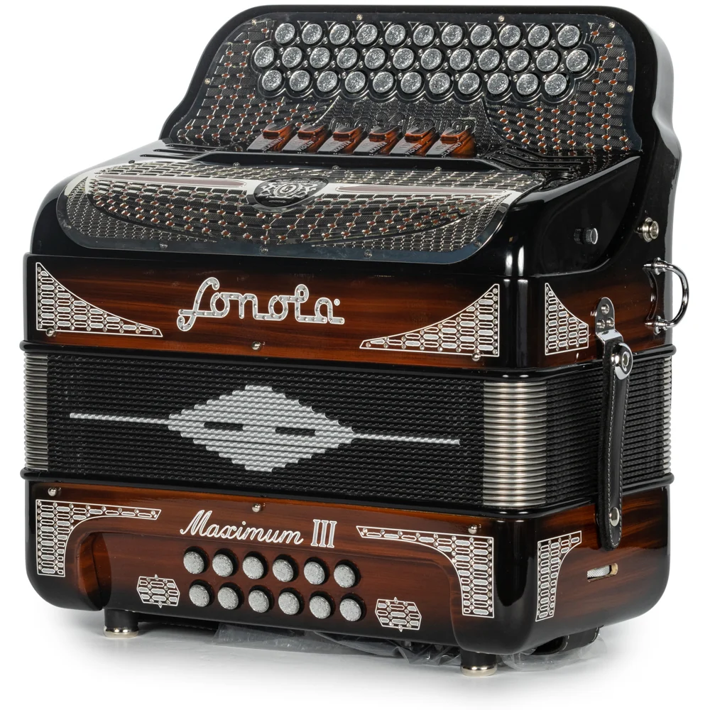 Sonola Maximum III Accordion 6 Switch FBE-EAD Dark Wood - Image 2