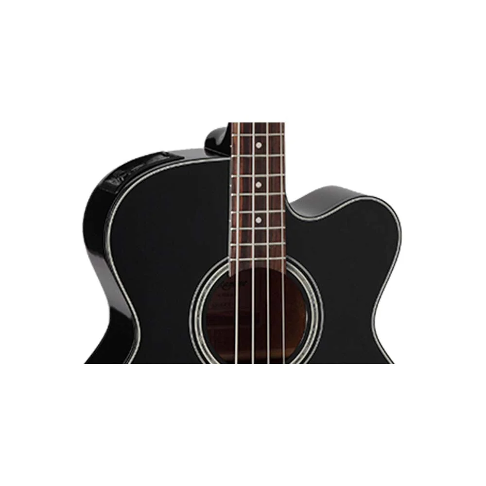 Takamine GB30CE Acoustic/Electric Bass Guitar Black - Image 5