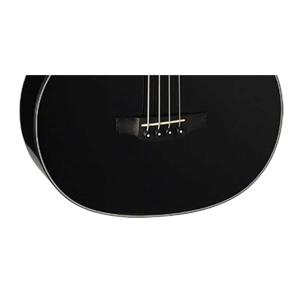 Takamine GB30CE Acoustic/Electric Bass Guitar Black - Image 7