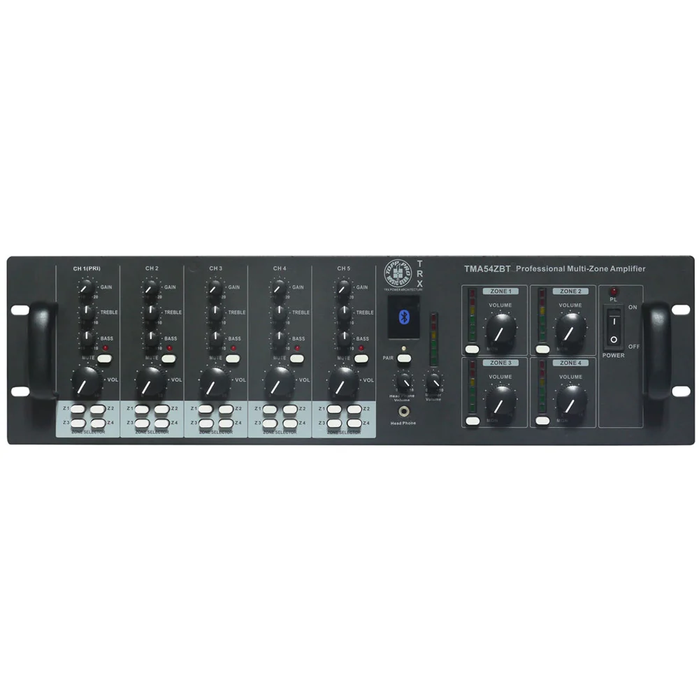 Topp Pro TMA-54ZBT 4-Channel Install Powered Mixer - Image 3