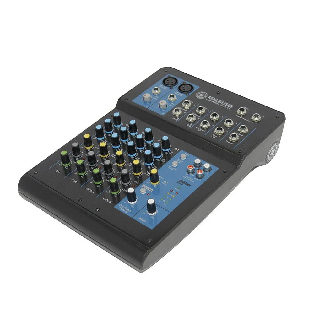 Topp Pro MXI Series Mixer 6 Channel USB