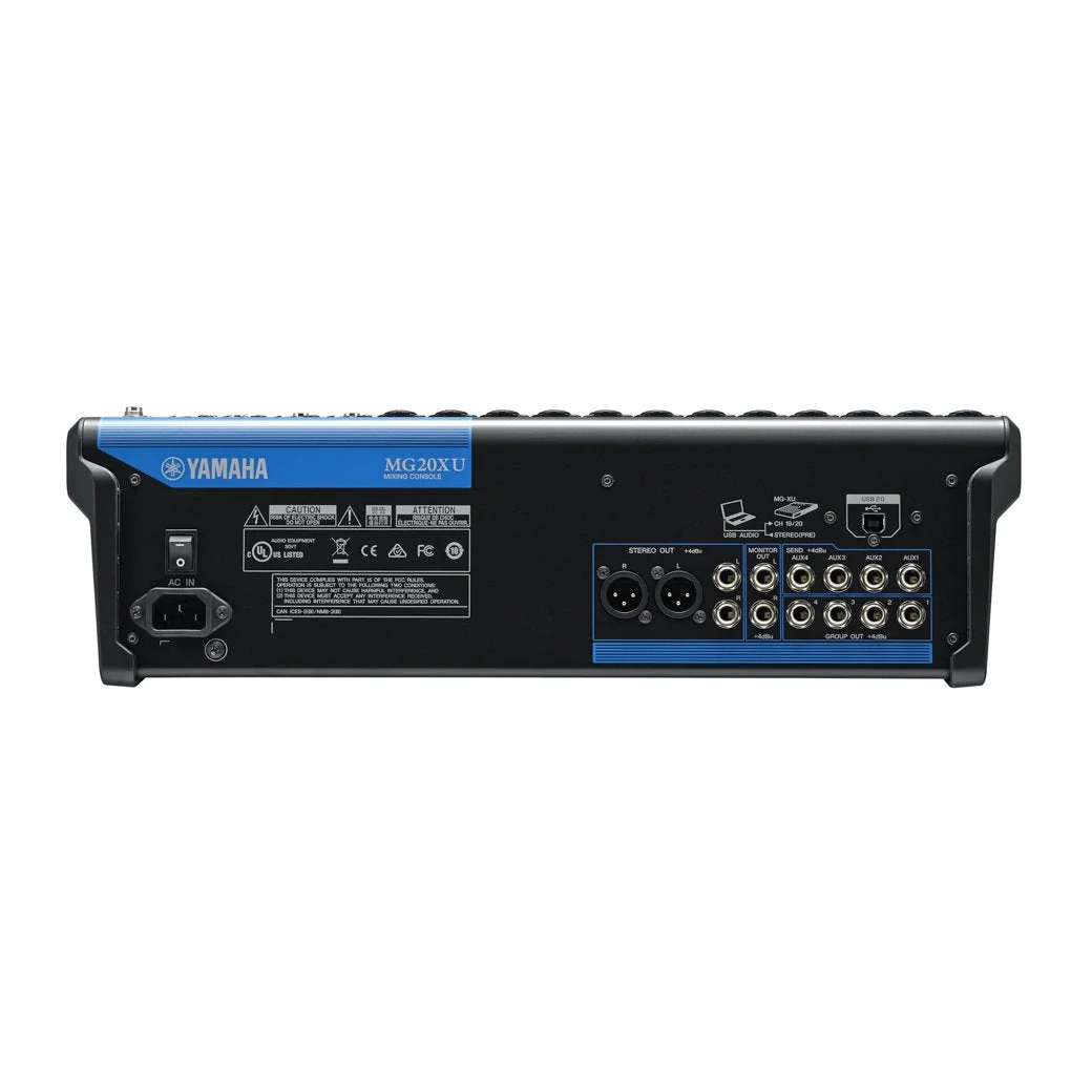 Yamaha MG20Xu 20 Channel Effects Mixer - Image 4